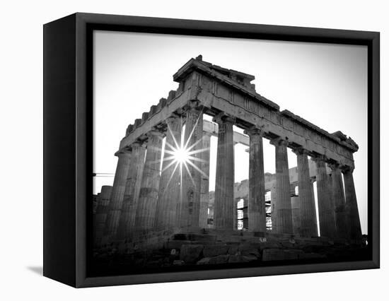 The Parthenon, Acropolis, Athens, Greece-Doug Pearson-Framed Stretched Canvas