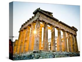 The Parthenon, Acropolis, Athens, Greece-Doug Pearson-Stretched Canvas