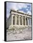 The Parthenon, Acropolis, Unesco World Heritage Site, Athens, Greece-Roy Rainford-Framed Stretched Canvas