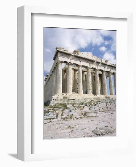 The Parthenon, Acropolis, Unesco World Heritage Site, Athens, Greece-Roy Rainford-Framed Photographic Print