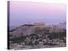 The Parthenon and Acropolis from Lykavitos, Unesco World Heritage Site, Athens, Greece, Europe-Gavin Hellier-Stretched Canvas