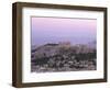 The Parthenon and Acropolis from Lykavitos, Unesco World Heritage Site, Athens, Greece, Europe-Gavin Hellier-Framed Photographic Print