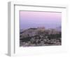 The Parthenon and Acropolis from Lykavitos, Unesco World Heritage Site, Athens, Greece, Europe-Gavin Hellier-Framed Photographic Print