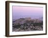 The Parthenon and Acropolis from Lykavitos, Unesco World Heritage Site, Athens, Greece, Europe-Gavin Hellier-Framed Photographic Print