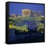 The Parthenon and Acropolis, Unesco World Heritage Site, Athens, Greece, Europe-Tony Gervis-Framed Stretched Canvas