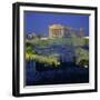 The Parthenon and Acropolis, Unesco World Heritage Site, Athens, Greece, Europe-Tony Gervis-Framed Photographic Print