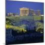 The Parthenon and Acropolis, Unesco World Heritage Site, Athens, Greece, Europe-Tony Gervis-Mounted Photographic Print