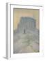 'The Parthenon at Athens', 1913-Jules Guerin-Framed Giclee Print