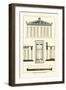 The Parthenon at Athens, Polychrome-J. Buhlmann-Framed Art Print