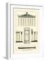 The Parthenon at Athens, Polychrome-J. Buhlmann-Framed Art Print