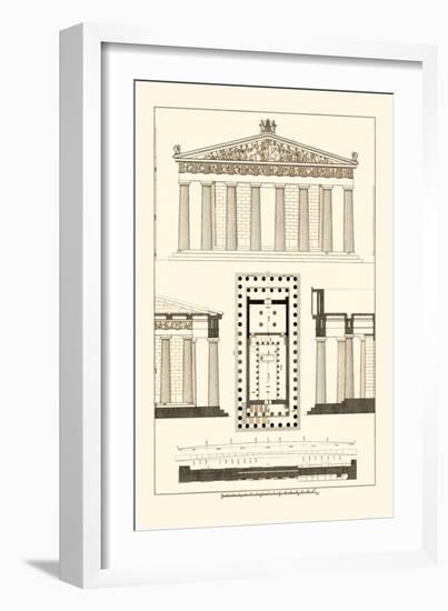 The Parthenon at Athens-J. Buhlmann-Framed Art Print