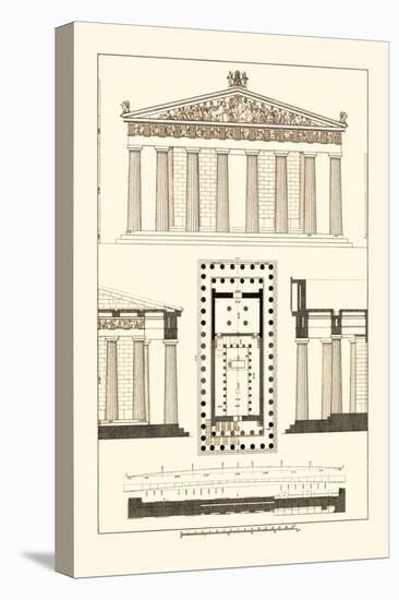 The Parthenon at Athens-J. Buhlmann-Stretched Canvas