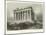 The Parthenon at Athens-William Henry Bartlett-Mounted Giclee Print