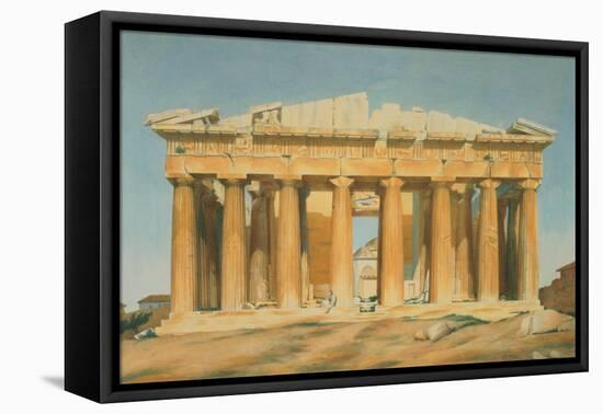 The Parthenon, Athens, 1810-37-Louis Dupré-Framed Stretched Canvas