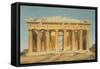 The Parthenon, Athens, 1810-37-Louis Dupré-Framed Stretched Canvas