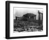 The Parthenon in Athens Photograph - Athens, Greece-Lantern Press-Framed Art Print