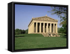 The Parthenon in Centennial Park, Nashville, Tennessee, United States of America, North America-Gavin Hellier-Framed Stretched Canvas