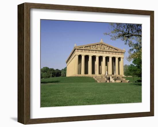 The Parthenon in Centennial Park, Nashville, Tennessee, United States of America, North America-Gavin Hellier-Framed Photographic Print