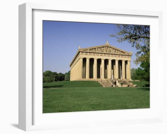 The Parthenon in Centennial Park, Nashville, Tennessee, United States of America, North America-Gavin Hellier-Framed Photographic Print