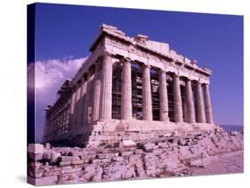 The Parthenon on the Acropolis, Ancient Greek Architecture, Athens, Greece-Bill Bachmann-Stretched Canvas