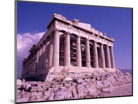 The Parthenon on the Acropolis, Ancient Greek Architecture, Athens, Greece-Bill Bachmann-Mounted Photographic Print