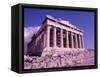The Parthenon on the Acropolis, Ancient Greek Architecture, Athens, Greece-Bill Bachmann-Framed Stretched Canvas