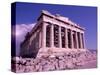 The Parthenon on the Acropolis, Ancient Greek Architecture, Athens, Greece-Bill Bachmann-Stretched Canvas