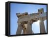 The Parthenon on the Acropolis, UNESCO World Heritage Site, Athens, Greece, Europe-Martin Child-Framed Stretched Canvas