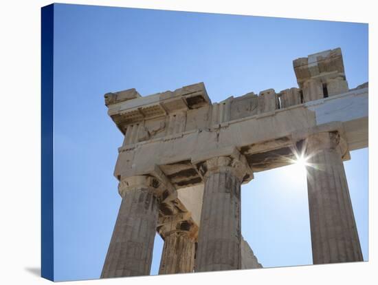 The Parthenon on the Acropolis, UNESCO World Heritage Site, Athens, Greece, Europe-Martin Child-Stretched Canvas