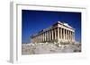 The Parthenon, Temple of Athena, on the Acropolis in Athens in Greece.-Greek school-Framed Giclee Print