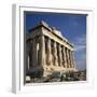 The Parthenon Temple on the Acropolis in Athens, Greece-Roy Rainford-Framed Photographic Print