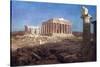 The Parthenon-Frederic Edwin Church-Stretched Canvas