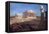 The Parthenon-Frederic Edwin Church-Framed Stretched Canvas