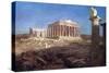 The Parthenon-Frederic Edwin Church-Stretched Canvas