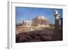 The Parthenon-Frederic Edwin Church-Framed Art Print