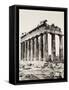 The Parthenon-null-Framed Stretched Canvas