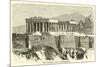 The Parthenon-null-Mounted Giclee Print