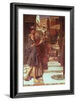 The Parting Kiss-Sir Lawrence Alma-Tadema-Framed Giclee Print