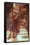 The Parting Kiss-Sir Lawrence Alma-Tadema-Framed Stretched Canvas