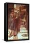 The Parting Kiss-Sir Lawrence Alma-Tadema-Framed Stretched Canvas