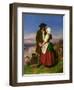 The Parting of Evangeline and Gabriel, C.1870-John Faed-Framed Giclee Print