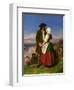 The Parting of Evangeline and Gabriel, C.1870-John Faed-Framed Giclee Print