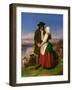 The Parting of Evangeline and Gabriel, C.1870-John Faed-Framed Giclee Print