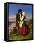 The Parting of Evangeline and Gabriel, C.1870-John Faed-Framed Stretched Canvas