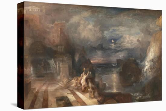 The Parting of Hero and Leander, before 1837-J. M. W. Turner-Stretched Canvas