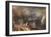 The Parting of Hero and Leander - from the Greek of Musaeus. Before 1937-J. M. W. Turner-Framed Giclee Print