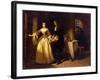 The Parting of Lord William and Lady Rachel Russell in 1683-Charles Lucy-Framed Giclee Print