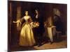 The Parting of Lord William and Lady Rachel Russell in 1683-Charles Lucy-Mounted Giclee Print