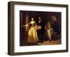 The Parting of Lord William and Lady Rachel Russell in 1683-Charles Lucy-Framed Giclee Print