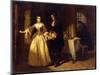 The Parting of Lord William and Lady Rachel Russell in 1683-Charles Lucy-Mounted Giclee Print